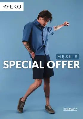 Ryłko - gazetka promocyjna SPECIAL OFFER - obuwie męskie od soboty 14.03 
