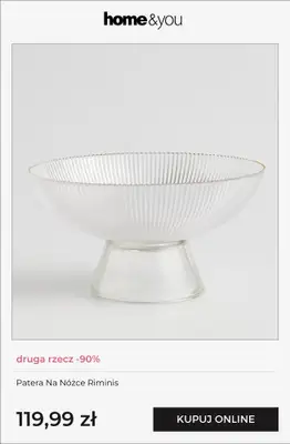 home&you - gazetka promocyjna Druga rzecz -90% od piątku 13.03 do wtorku 17.03 - strona 6
