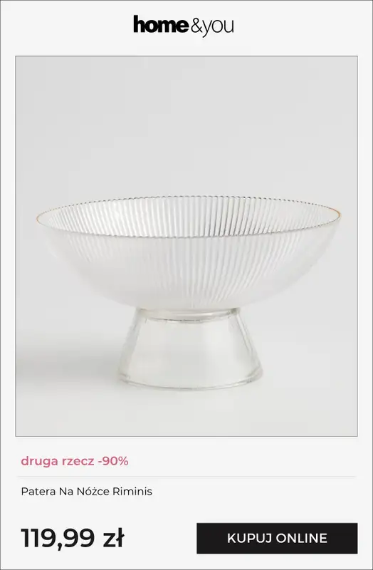 home&you - gazetka promocyjna Druga rzecz -90% od piątku 13.03 do wtorku 17.03 - strona 6