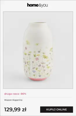 home&you - gazetka promocyjna Druga rzecz -90% od piątku 13.03 do wtorku 17.03 - strona 2