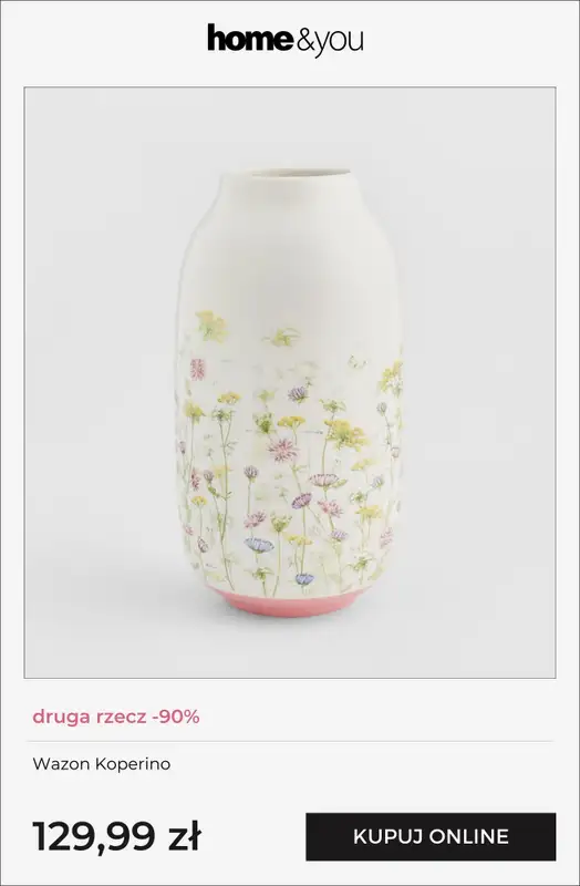 home&you - gazetka promocyjna Druga rzecz -90% od piątku 13.03 do wtorku 17.03 - strona 2