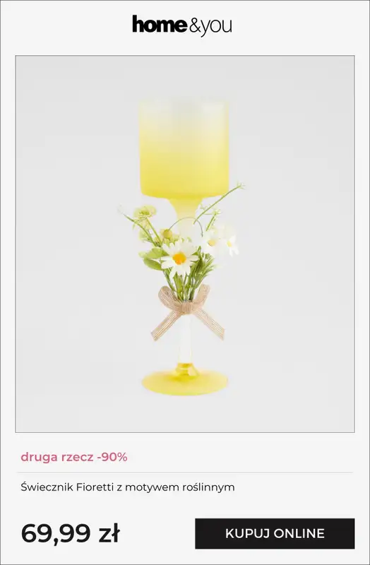 home&you - gazetka promocyjna Druga rzecz -90% od piątku 13.03 do wtorku 17.03 - strona 10