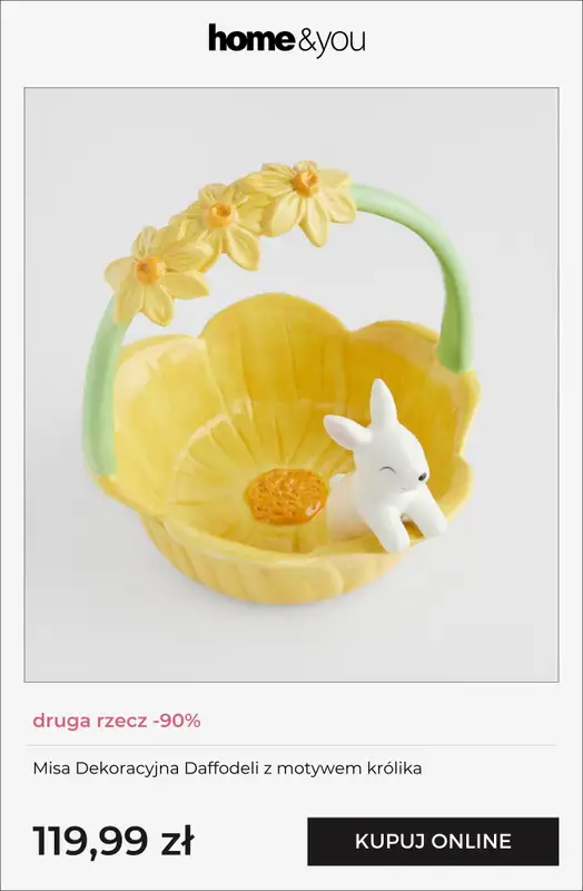 home&you - gazetka promocyjna Druga rzecz -90% od piątku 13.03 do wtorku 17.03 - strona 11