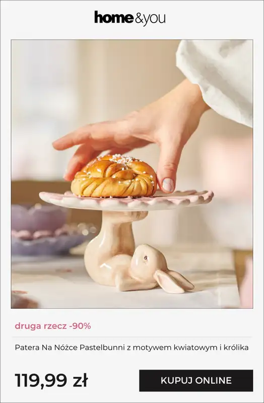 home&you - gazetka promocyjna Druga rzecz -90% od piątku 13.03 do wtorku 17.03 - strona 5