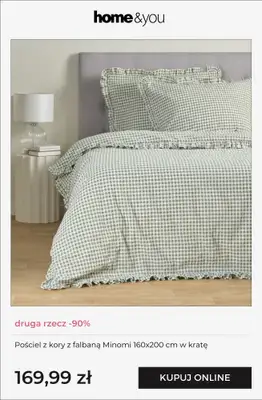 home&you - gazetka promocyjna Pościele - druga rzecz -90% od soboty 14.03 do wtorku 17.03 - strona 3
