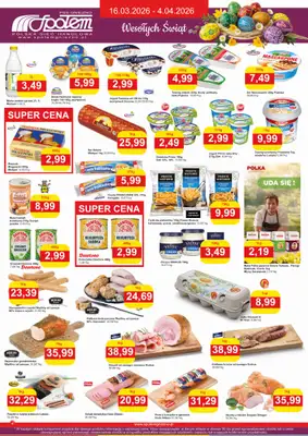 Społem - Blisko i Korzystnie - gazetka promocyjna Gazetka Wielkanocna PSS Gniezno od poniedziałku 16.03 do soboty 04.04 - strona 2