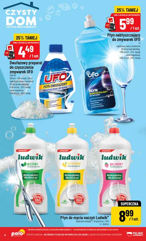 POLOmarket - gazetka promocyjna Katalog Czysty Dom od środy 11.03 do wtorku 24.03 - strona 4