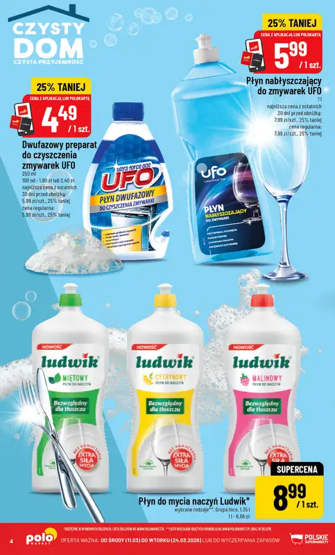 POLOmarket - gazetka promocyjna Katalog Czysty Dom od środy 11.03 do wtorku 24.03 - strona 4