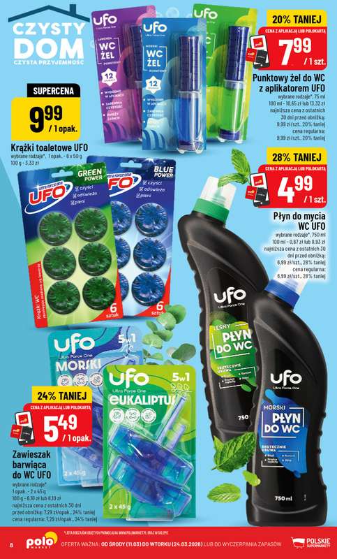 POLOmarket - gazetka promocyjna Katalog Czysty Dom od środy 11.03 do wtorku 24.03 - strona 8