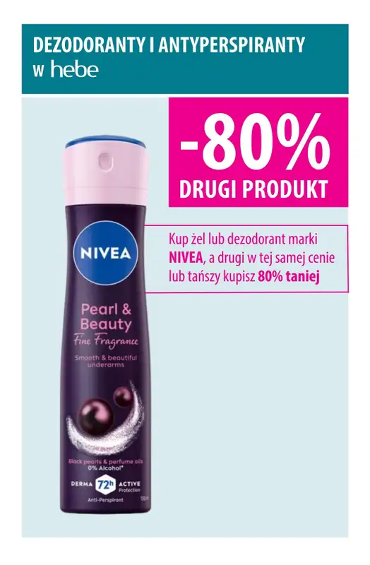 Hebe - gazetka promocyjna Dezodoranty i antyperspiranty na promocji! od piątku 13.03 do środy 18.03 - strona 4