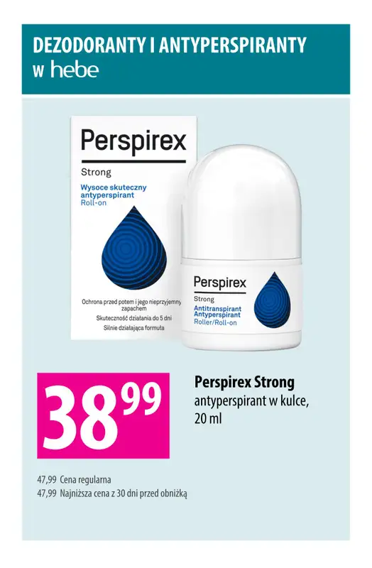 Hebe - gazetka promocyjna Dezodoranty i antyperspiranty na promocji!   - strona 3