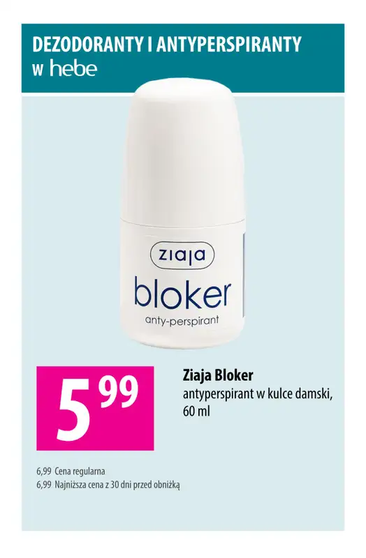 Hebe - gazetka promocyjna Dezodoranty i antyperspiranty na promocji!   - strona 2