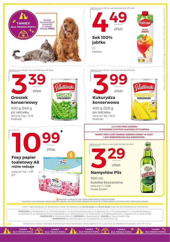 Frac - gazetka promocyjna Gazetka od piątku 13.03 do czwartku 19.03 - strona 4