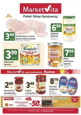Marketvita - gazetka promocyjna Gazetka  do soboty 21.03