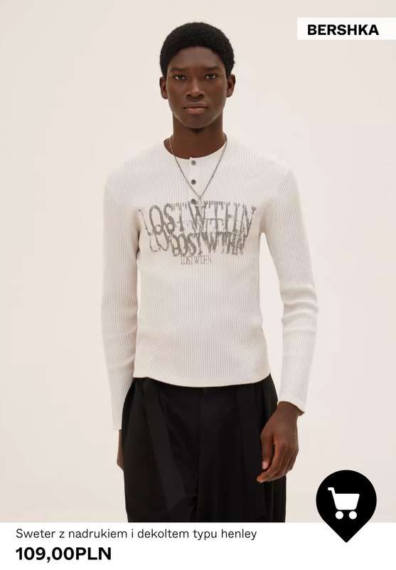 Bershka - gazetka promocyjna NOWOŚCI męskie od soboty 14.03  - strona 4