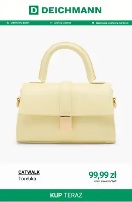 Deichmann - gazetka promocyjna Torebki damskie od soboty 14.03  - strona 13