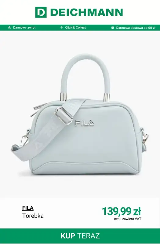 Deichmann - gazetka promocyjna Torebki damskie od soboty 14.03  - strona 12