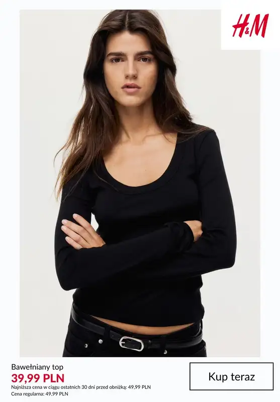 H&M - gazetka promocyjna Do -50% wyprzedaż - odzież damska od piątku 13.03  - strona 4