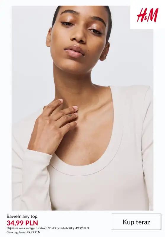 H&M - gazetka promocyjna Do -50% wyprzedaż - odzież damska   - strona 2