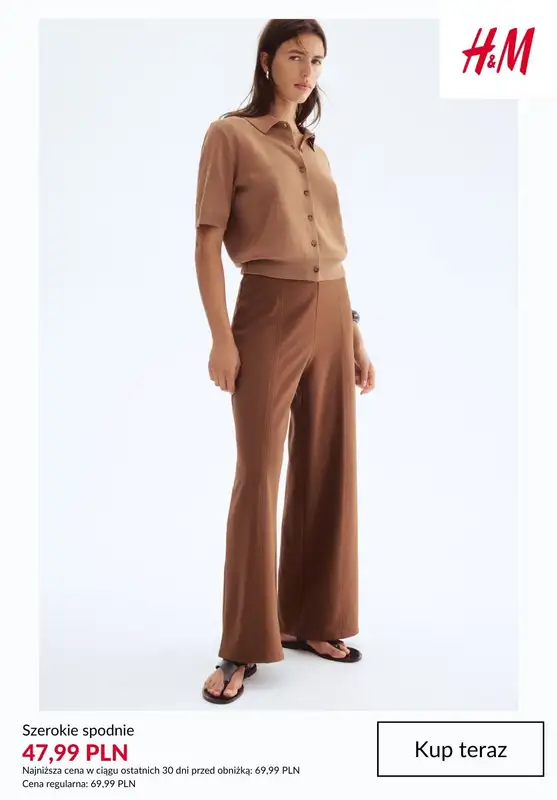 H&M - gazetka promocyjna Do -50% wyprzedaż - odzież damska od piątku 13.03  - strona 10