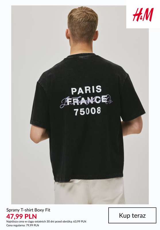 H&M - gazetka promocyjna Do -50% wyprzedaż - odzież męska od soboty 14.03  - strona 2
