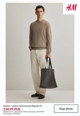 H&M - gazetka promocyjna Do -50% wyprzedaż - odzież męska od soboty 14.03  - strona 4