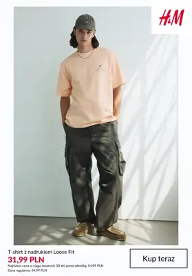 H&M - gazetka promocyjna Do -50% wyprzedaż - odzież męska od soboty 14.03  - strona 10