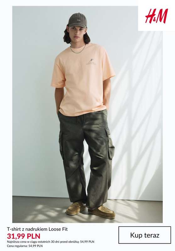 H&M - gazetka promocyjna Do -50% wyprzedaż - odzież męska od soboty 14.03  - strona 10