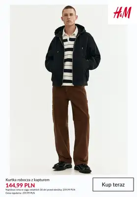 H&M - gazetka promocyjna Do -50% wyprzedaż - odzież męska od soboty 14.03  - strona 5
