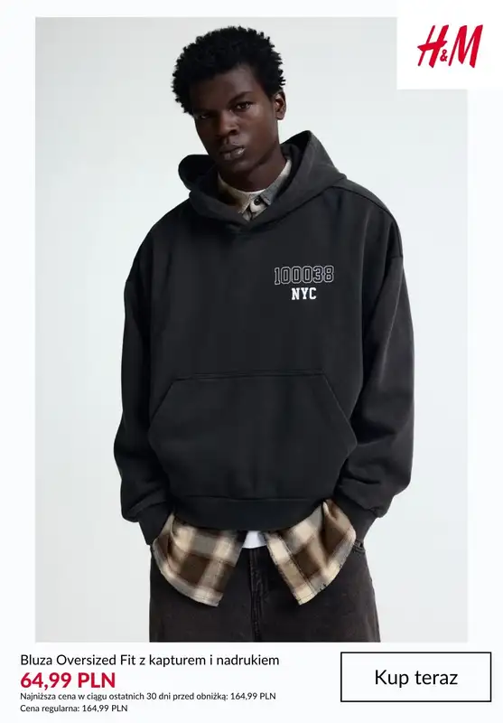 H&M - gazetka promocyjna Do -50% wyprzedaż - odzież męska od soboty 14.03  - strona 8