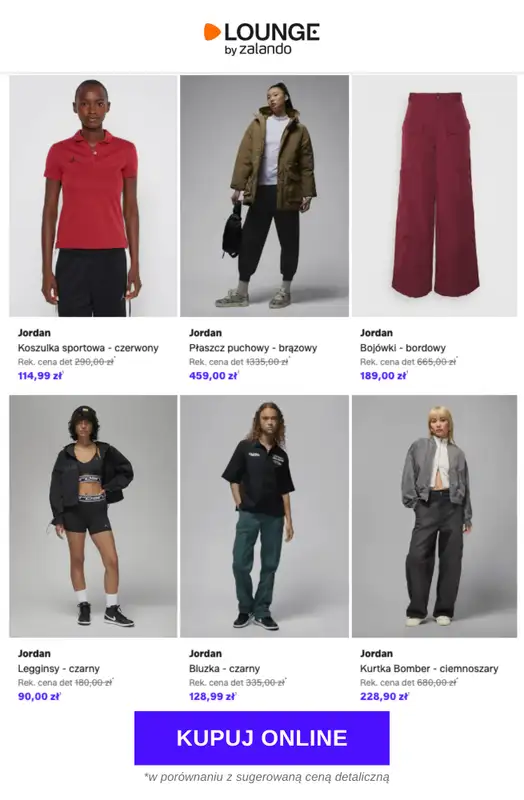 Lounge by Zalando - gazetka promocyjna Specjalne okazje: Jordan od piątku 13.03 do poniedziałku 16.03 - strona 9