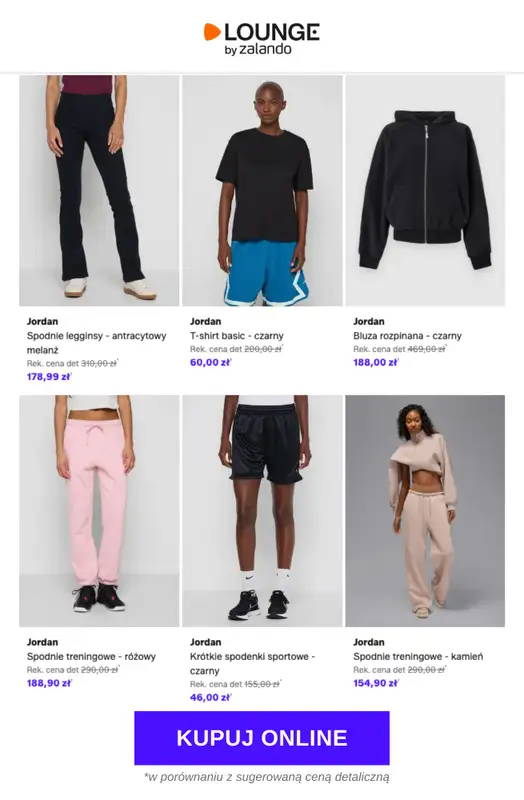 Lounge by Zalando - gazetka promocyjna Specjalne okazje: Jordan od piątku 13.03 do poniedziałku 16.03 - strona 4