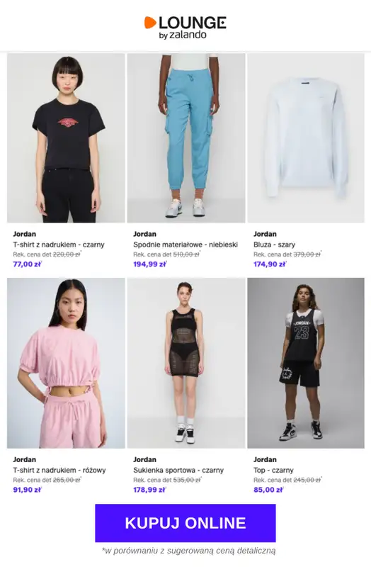 Lounge by Zalando - gazetka promocyjna Specjalne okazje: Jordan od piątku 13.03 do poniedziałku 16.03 - strona 7