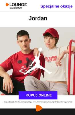Lounge by Zalando - gazetka promocyjna Specjalne okazje: Jordan od piątku 13.03 do poniedziałku 16.03