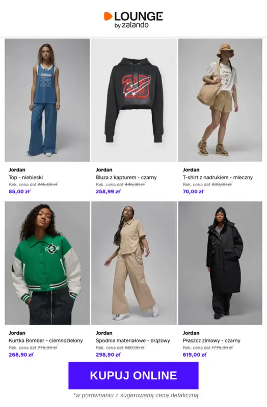 Lounge by Zalando - gazetka promocyjna Specjalne okazje: Jordan od piątku 13.03 do poniedziałku 16.03 - strona 8