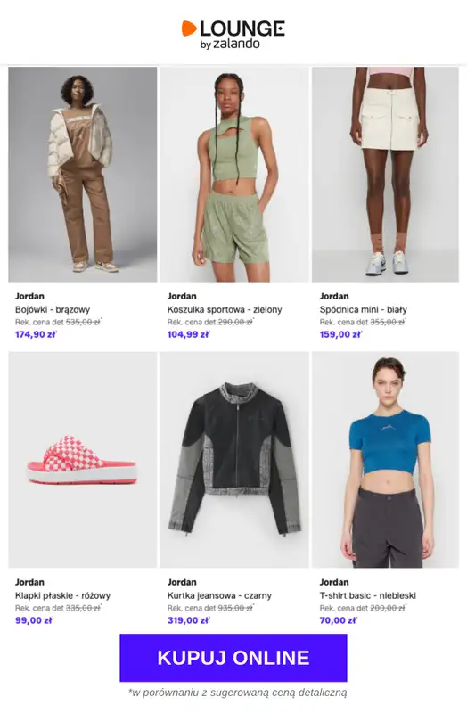 Lounge by Zalando - gazetka promocyjna Specjalne okazje: Jordan od piątku 13.03 do poniedziałku 16.03 - strona 10