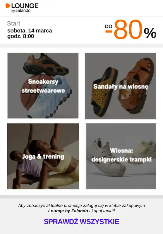 Lounge by Zalando - gazetka promocyjna Do -80% promocje na wybrane marki na WEEKEND! od soboty 14.03 do niedzieli 15.03 - strona 8