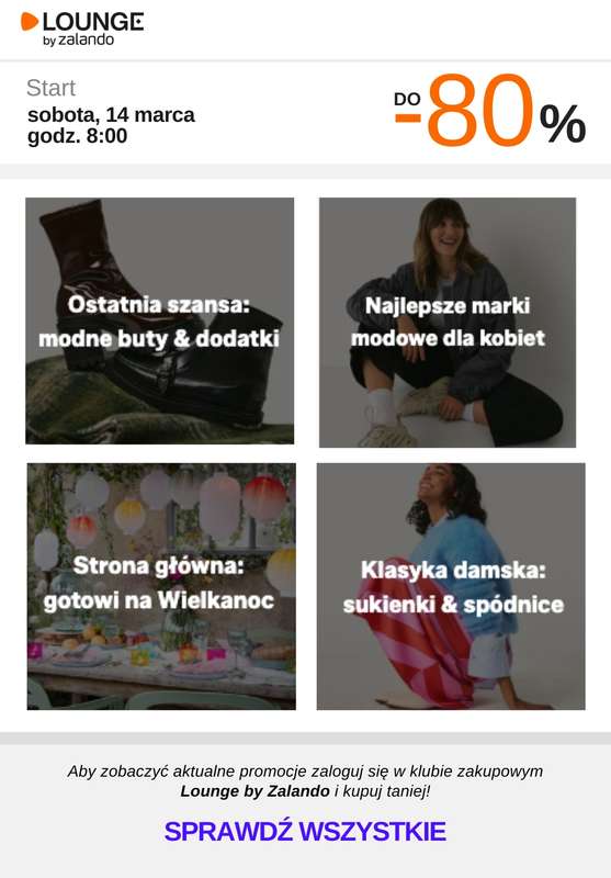 Lounge by Zalando - gazetka promocyjna Do -80% promocje na wybrane marki na WEEKEND! od soboty 14.03 do niedzieli 15.03 - strona 6