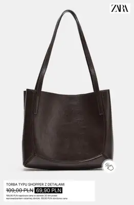 Zara - gazetka promocyjna Modne torebki na wiosnę od soboty 14.03  - strona 8