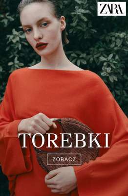 Zara - gazetka promocyjna Modne torebki na wiosnę od soboty 14.03 