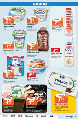 Leclerc - gazetka promocyjna Oferta E.Leclerc I Ogród od wtorku 10.03 do soboty 21.03 - strona 19