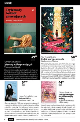 Empik - gazetka promocyjna Tom kultury: książki od środy 11.03 do wtorku 24.03 - strona 6