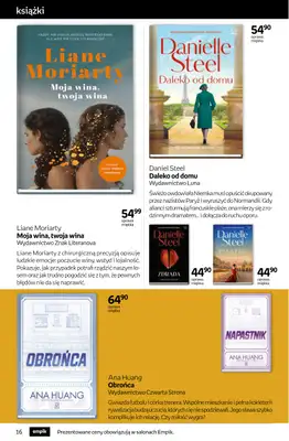 Empik - gazetka promocyjna Tom kultury: książki od środy 11.03 do wtorku 24.03 - strona 16