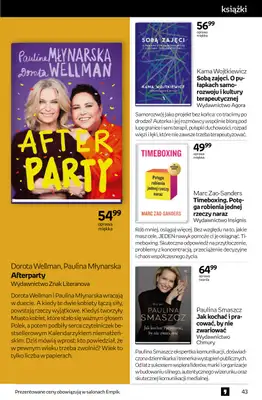 Empik - gazetka promocyjna Tom kultury: książki od środy 11.03 do wtorku 24.03 - strona 43