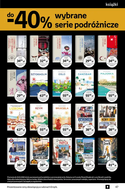 Empik - gazetka promocyjna Tom kultury: książki od środy 11.03 do wtorku 24.03 - strona 47