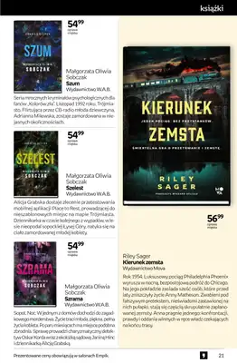 Empik - gazetka promocyjna Tom kultury: książki od środy 11.03 do wtorku 24.03 - strona 21