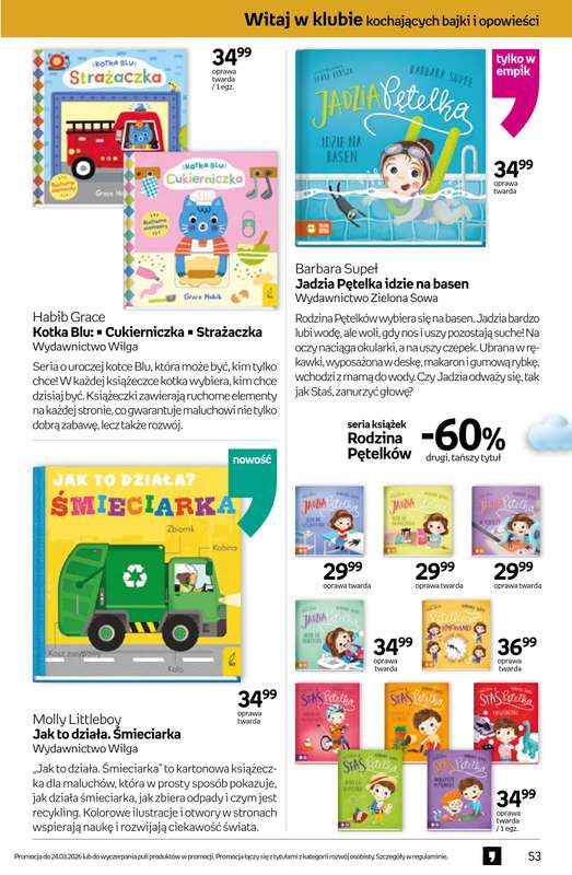 Empik - gazetka promocyjna Tom kultury: książki od środy 11.03 do wtorku 24.03 - strona 53