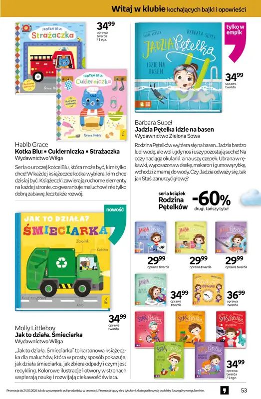 Empik - gazetka promocyjna Tom kultury: książki od środy 11.03 do wtorku 24.03 - strona 53