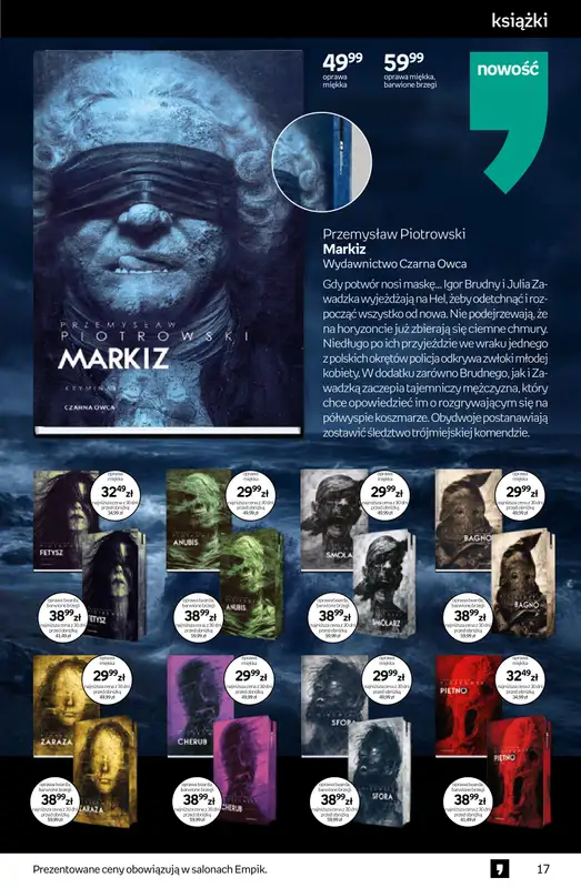 Empik - gazetka promocyjna Tom kultury: książki od środy 11.03 do wtorku 24.03 - strona 17