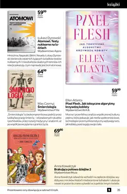 Empik - gazetka promocyjna Tom kultury: książki od środy 11.03 do wtorku 24.03 - strona 35